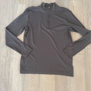 Bogner Mens Oberstoff Shell-Tissu Half Zip Pullover Green XL